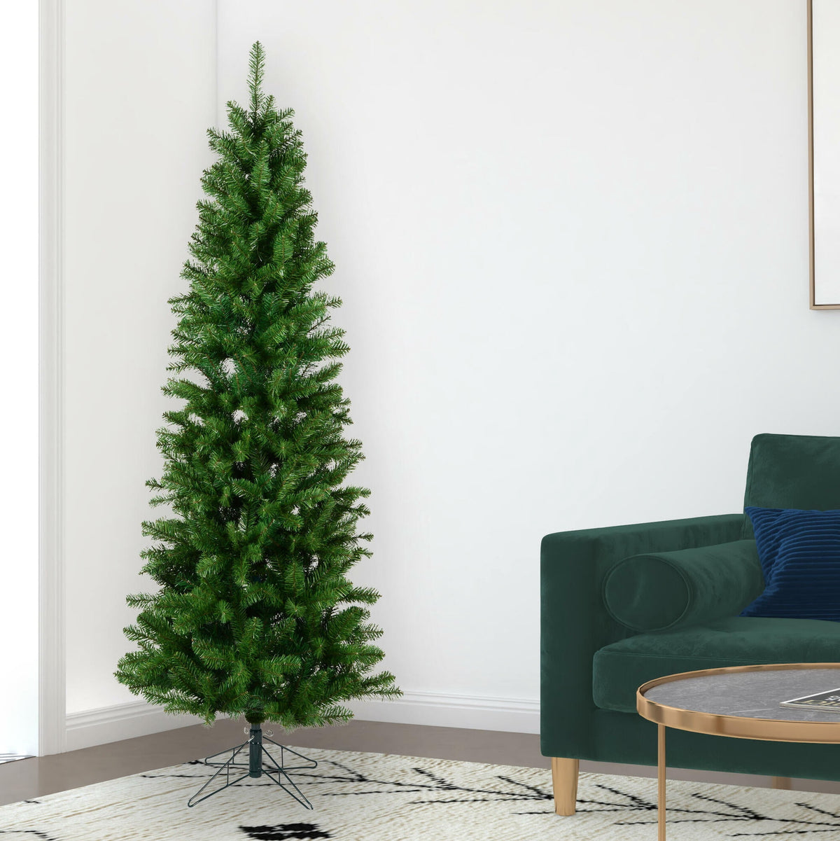 Vickerman 6.5' Salem Pencil Pine Artificial Christmas Tree, Unlit