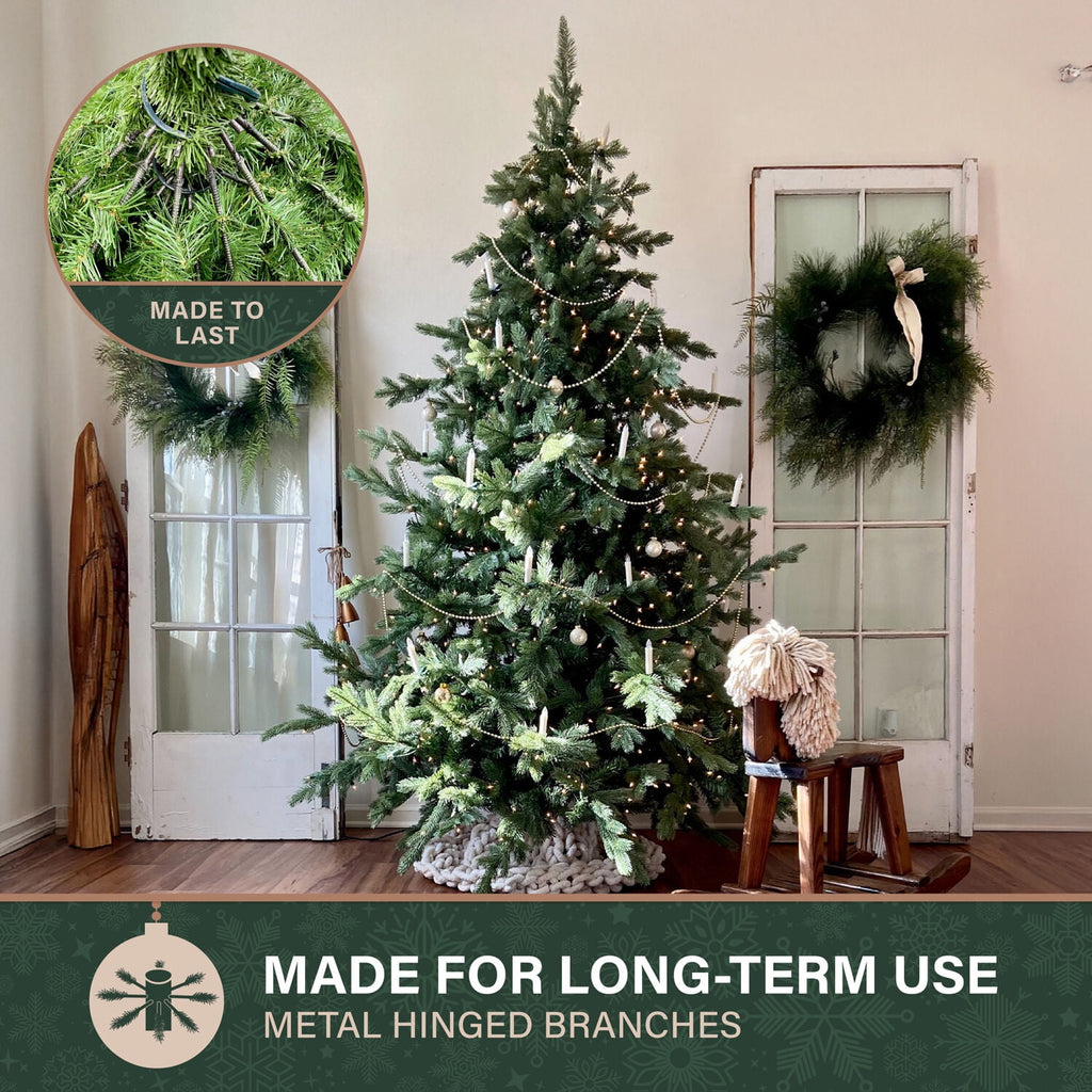 Fraser Hill Farm 6.5-Ft. Foxtail Pine Christmas Tree, FFFX065-0GR