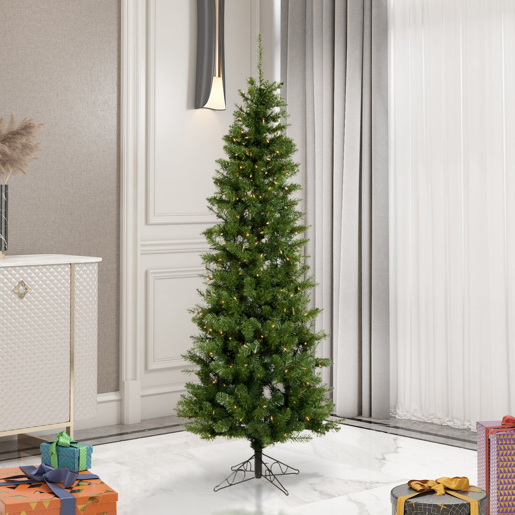Vickerman 8.5' Salem Pencil Pine Artificial Christmas Tree, Unlit