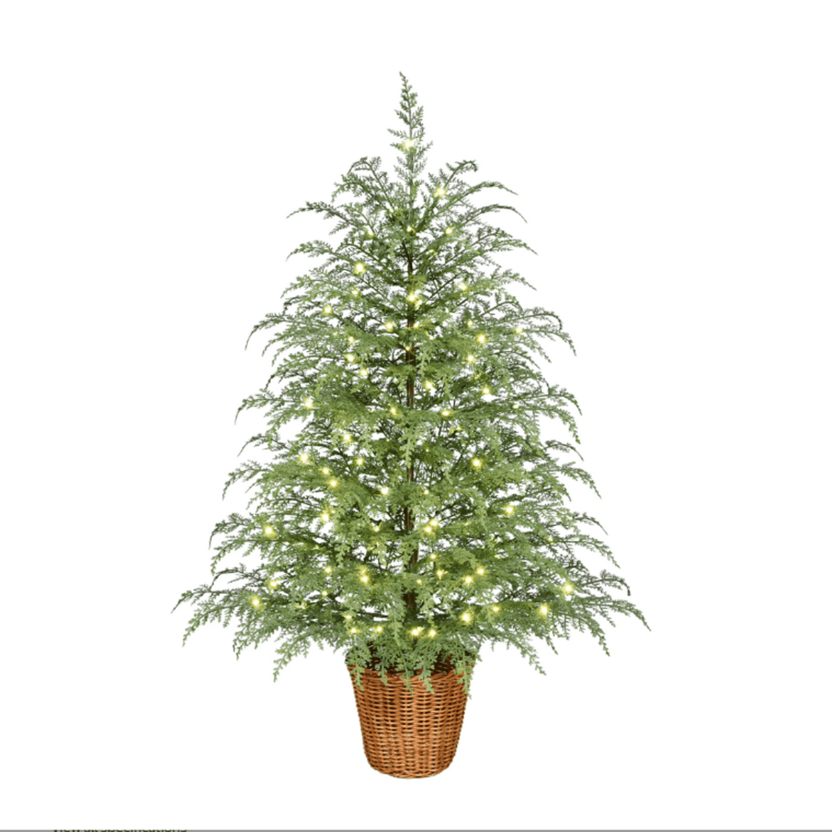 4FT Lifelike Touch Artificial Cedar Topiary Trees for Front Porch | Fake Christmas Trees, Faux Potted Plants, UV Resistant Fake Greenery, for Front Door Garden Outdoor Farmhouse Home Decoration