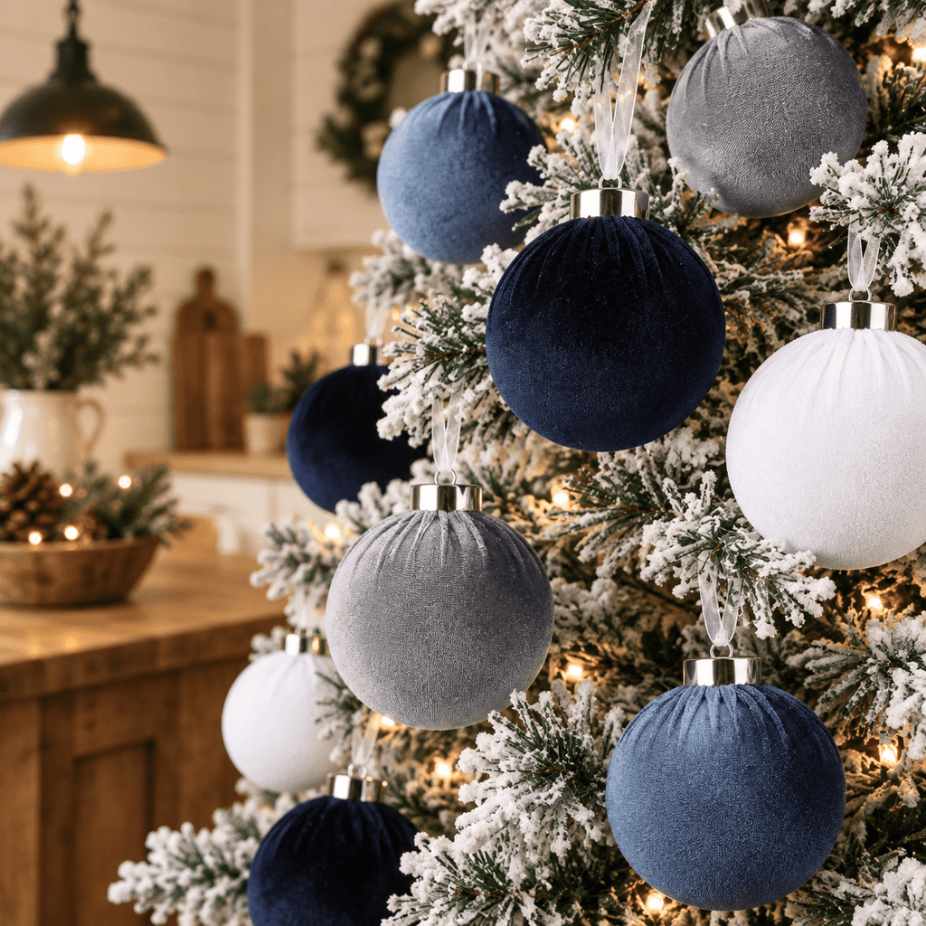 Christmas Ornaments Balls For Tree - 15pink & Teal Shatterproof Xmas Decorations Multicolor Beige 80mm 3.15inch