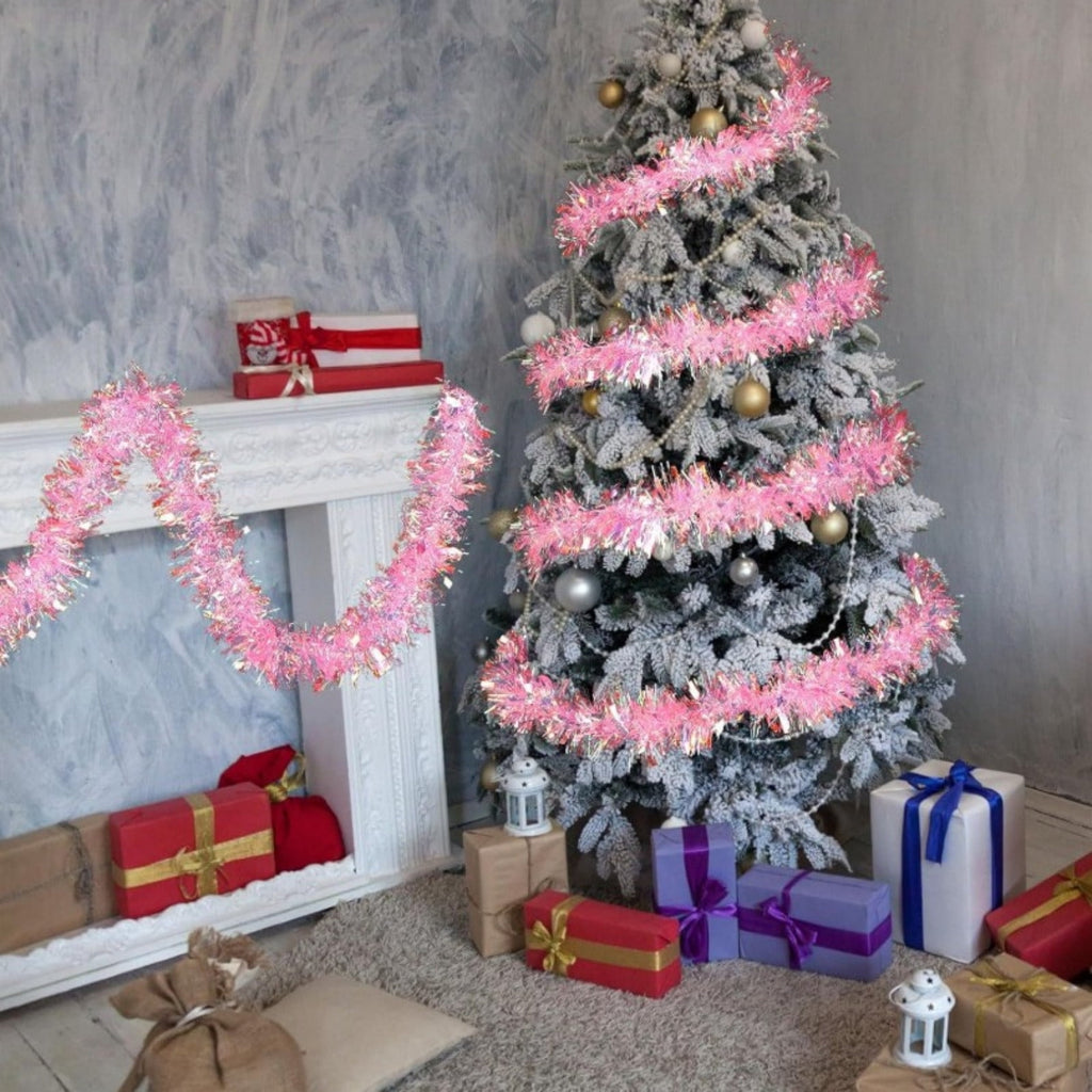 Faux Pre-Lit Cross Shaped Christmas Tree Cross, Exquisite Christmas Decorations (6FT-3 socks)