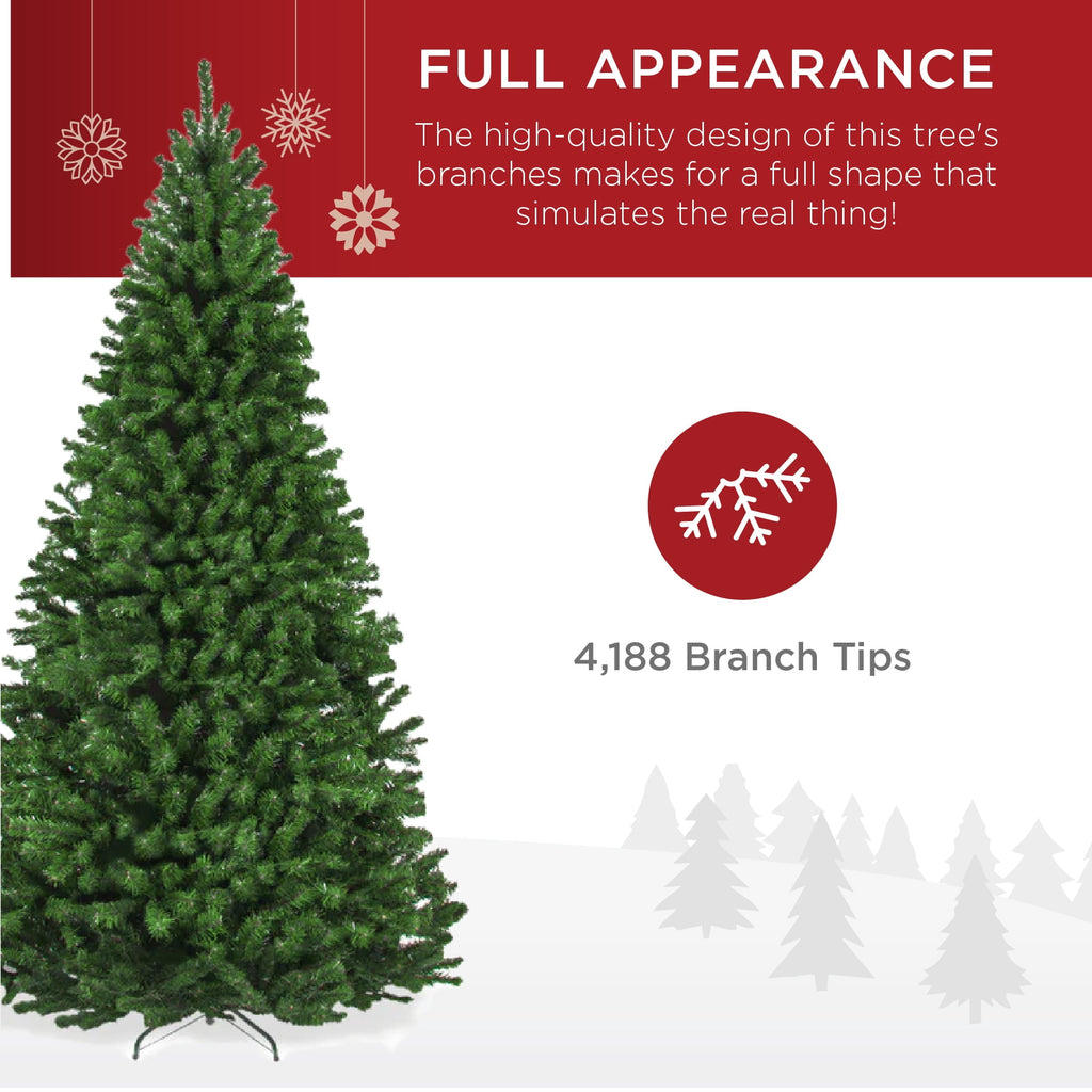 Best Choice Products 6Ft Artificial Christmas Tree, Premium Unlit Realistic Spruce Holiday Decor w/ Dense Branches