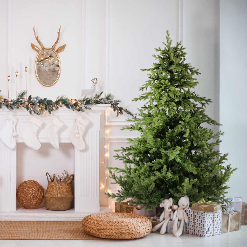 Fraser Hill Farm 6.5-Ft. Foxtail Pine Christmas Tree, FFFX065-0GR
