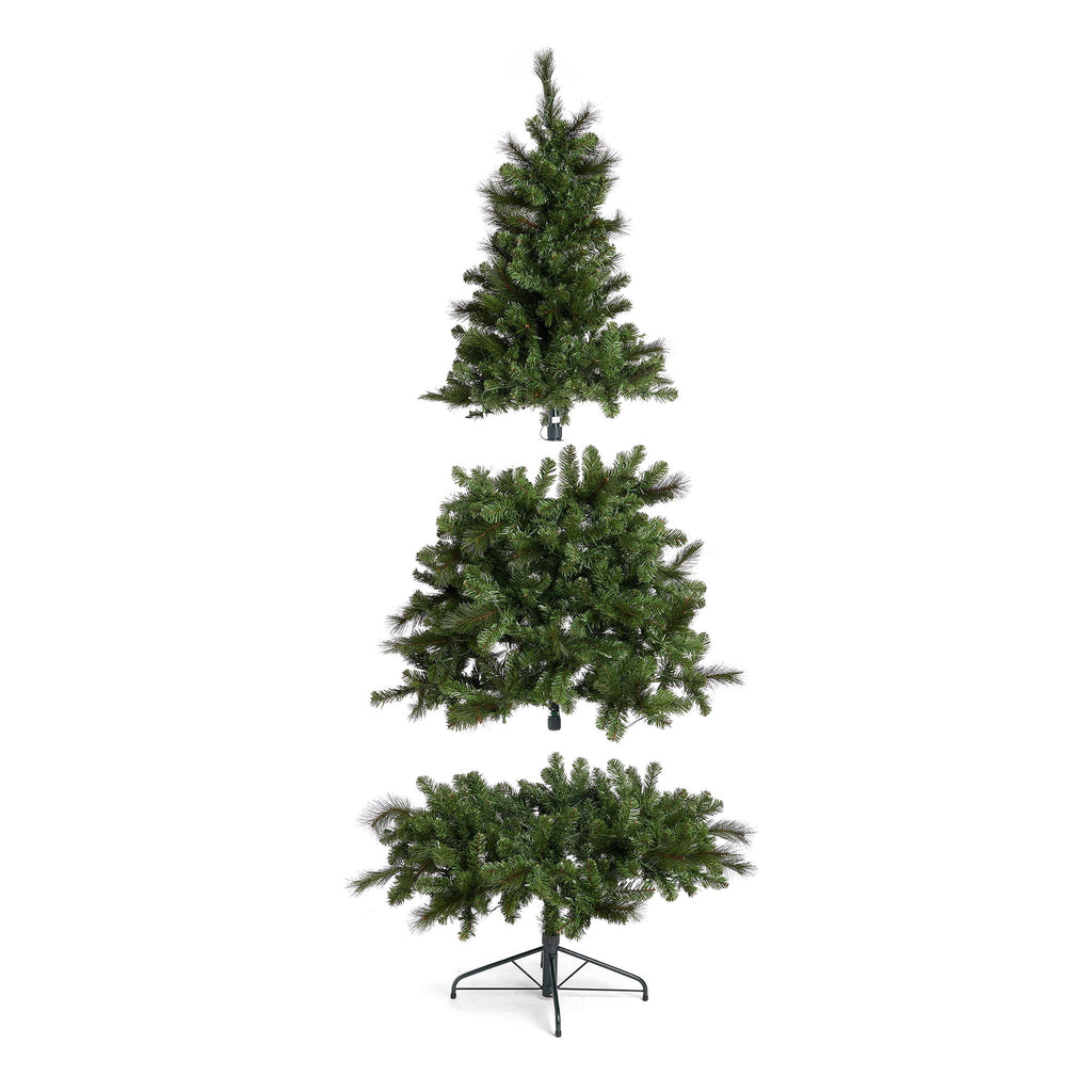 Home Heritage Metal Rotating Christmas Tree Stand for Trees Up to 7.5 ft