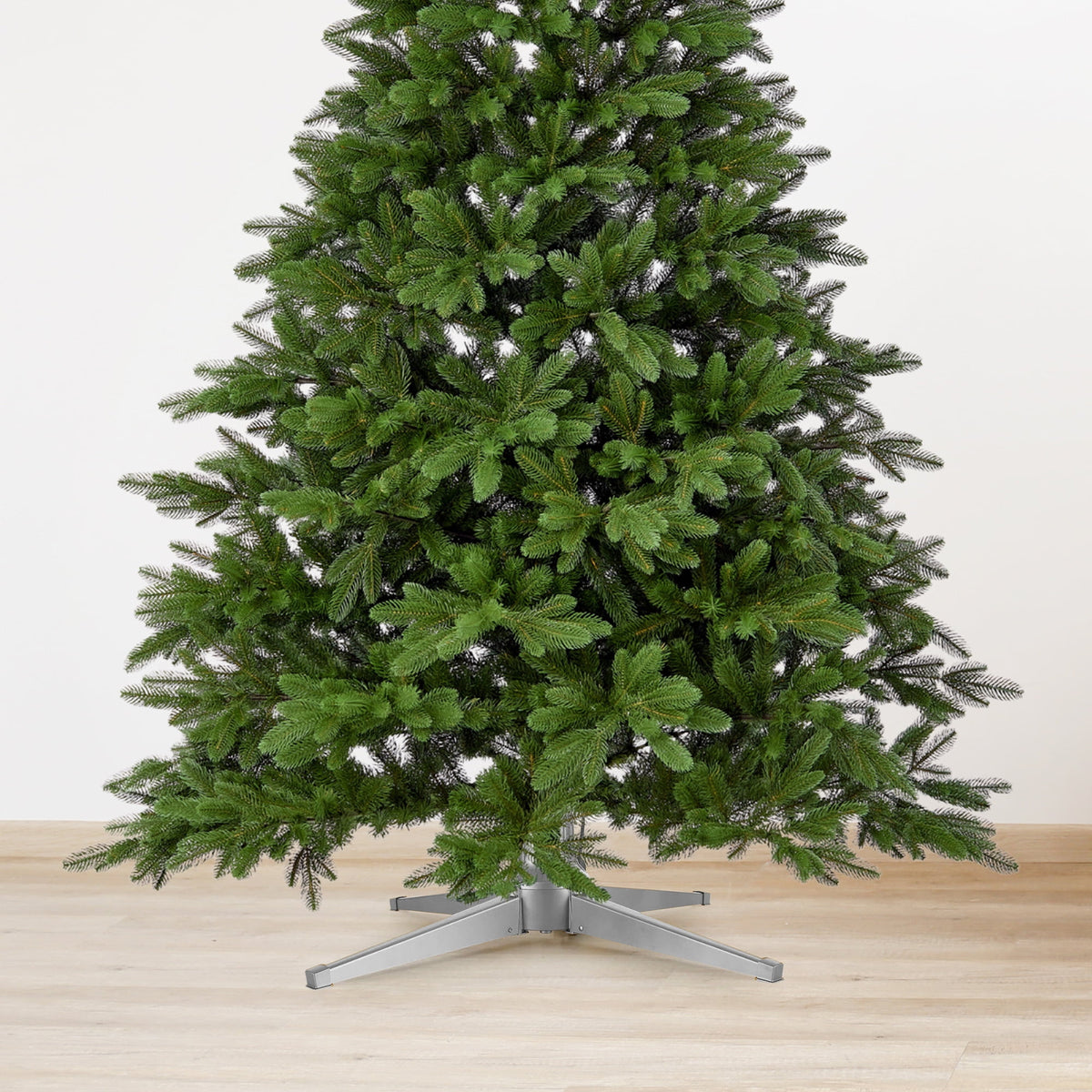 Home Heritage Metal Rotating Christmas Tree Stand for Trees Up to 7.5 ft