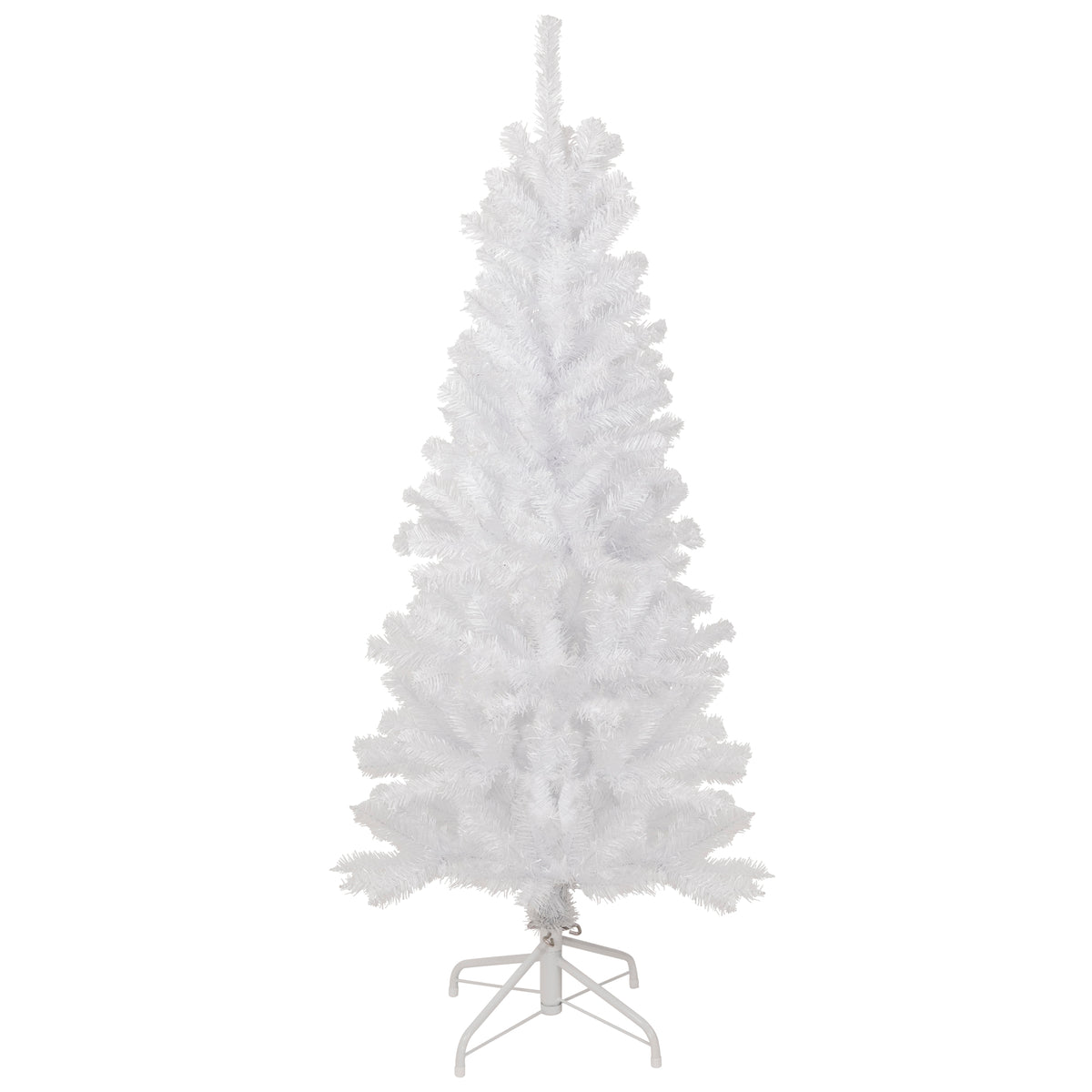 Northlight Slim White Georgian Pine Artificial Christmas Tree - 6.5' - Unlit
