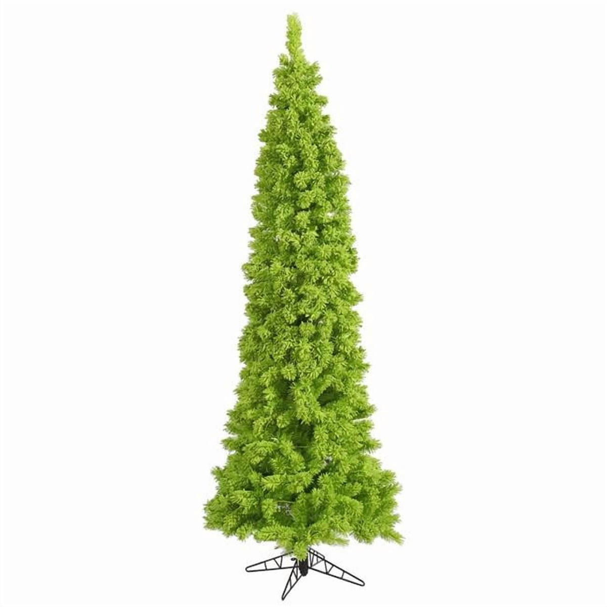 Vickerman 6.5' Flocked Lime Fir Artificial Christmas Tree, Unlit