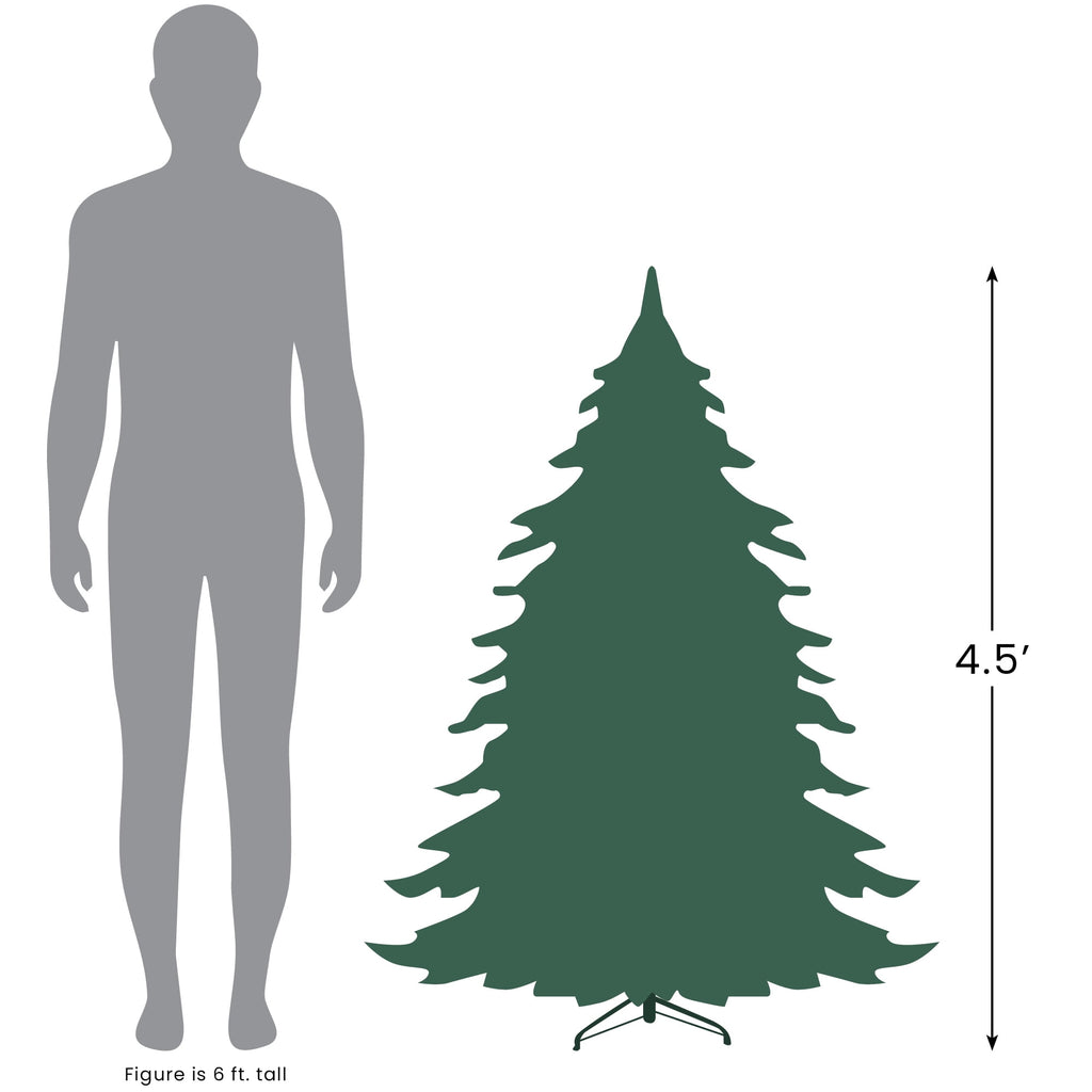 Northlight 7.5' Unlit Artificial Christmas Tree White Winston Pine Pencil