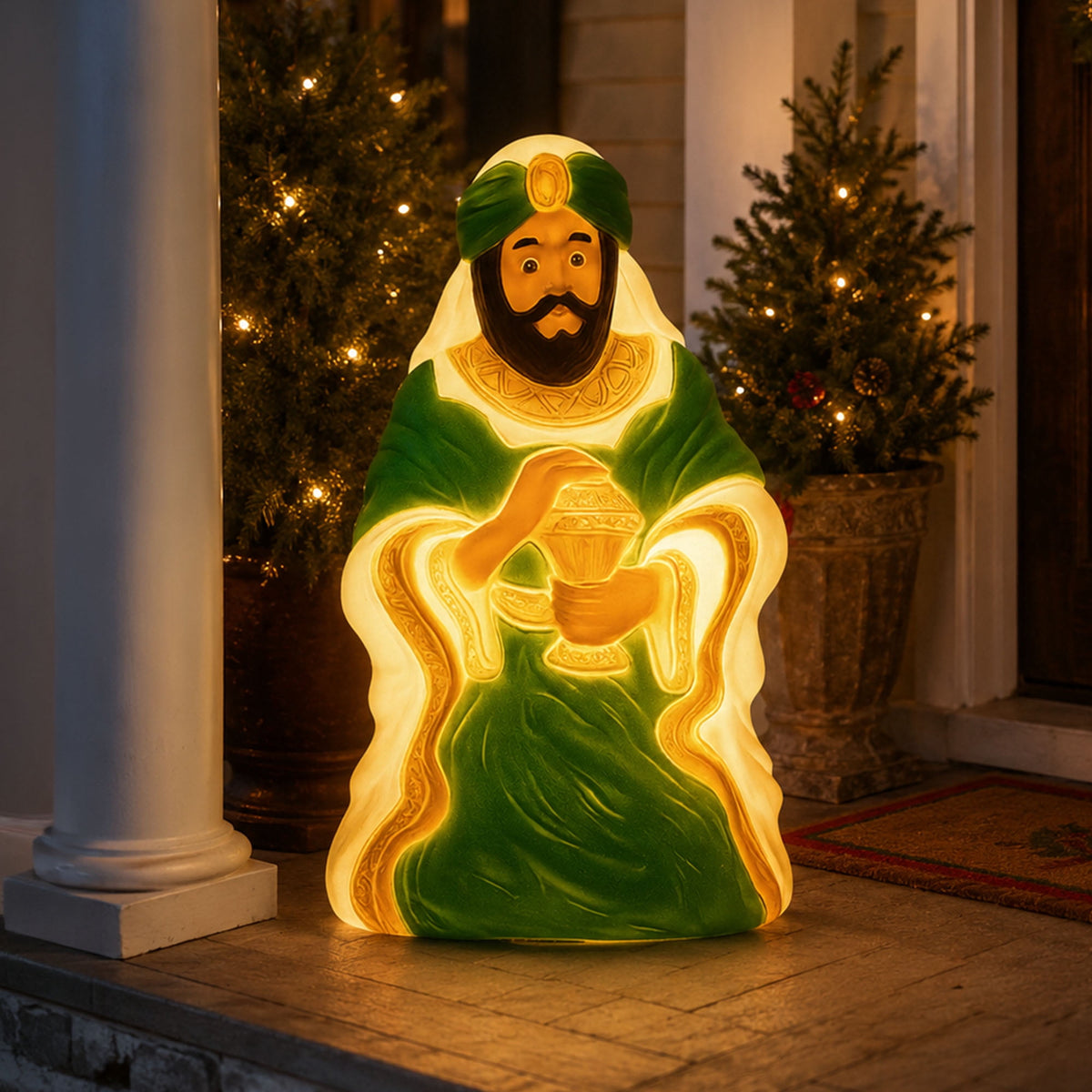 Union Products 74140 26 Inch LED Wiseman #3 Blow Mold Lighted Christmas Decoration