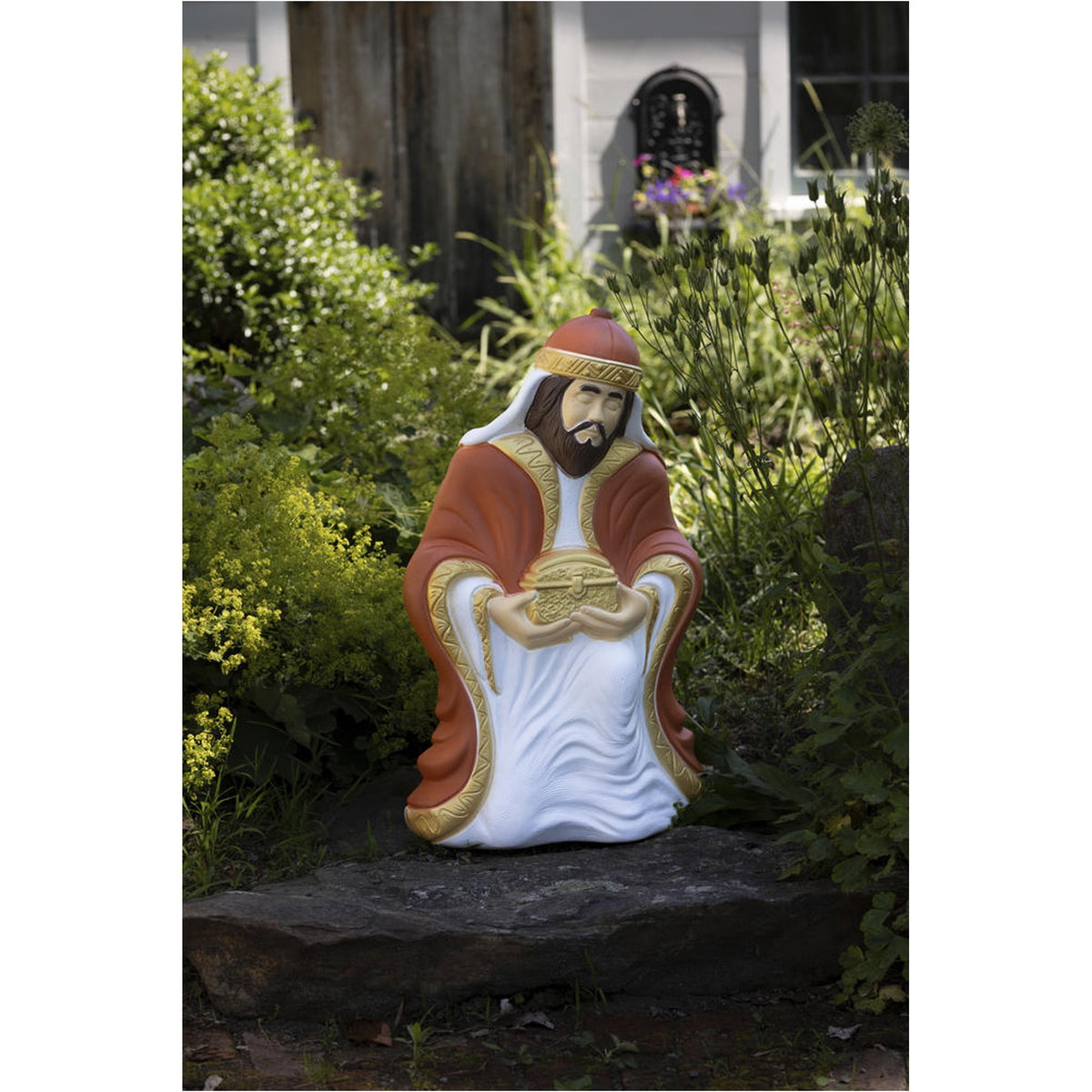 Union Products 74120 27.5 Inch LED Wiseman #1 Blow Mold Lighted Christmas Decoration