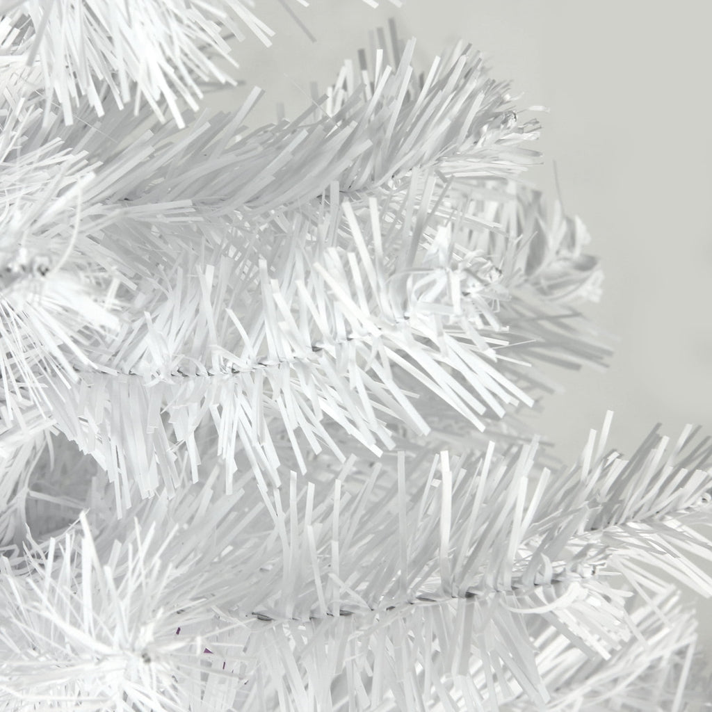 Northlight 7.5' Unlit Artificial Christmas Tree White Winston Pine Pencil