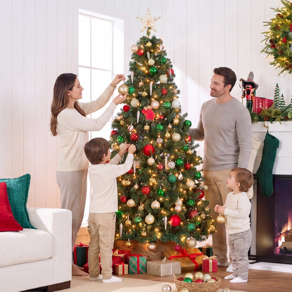 Best Choice Products 6Ft Artificial Christmas Tree, Premium Unlit Realistic Spruce Holiday Decor w/ Dense Branches