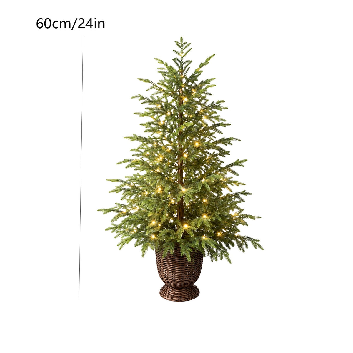 Faux Pre-Lit Cross Shaped Christmas Tree Cross, Exquisite Christmas Decorations (6FT-3 socks)