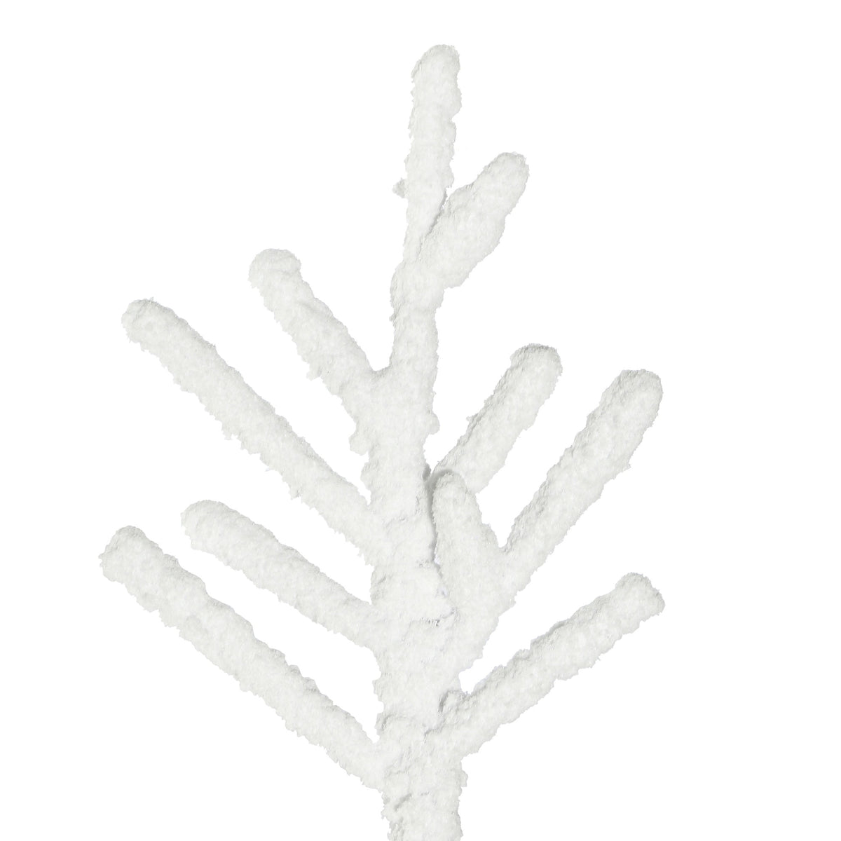 Vickerman 6' x 26" Flocked Kuna Pine Artificial Christmas Tree, Unlit